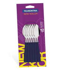 TRAMONTINA NEW KOLOR CUCHARA DE TE AZUL ART 23167/9 X 12 KAL
