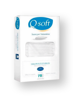 HISOPO FLEXIBLES Q-SOFT X75 UNIDADES ART 1101 JAÑ