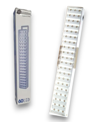 LUZ DE EMERGENCIA RECARGABLE 60 LED ART HT-760 EAÑ