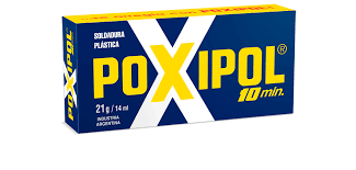 POXIPOL AZUL TRANSPARENTE 10 MIN 21GRS/14ML ST01452 HAÑ