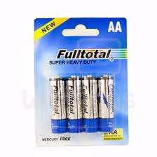 PILA AA X 4 FULLTOTAL EN BLISTER AZUL 4001 ART 083-4001 BAN