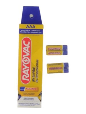 PILA RAYOVAC AAA X2UNID HAM