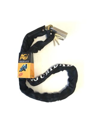 CADENA CON CANDADO P/MOTO 88MMX100CM AG ART 588 JAN