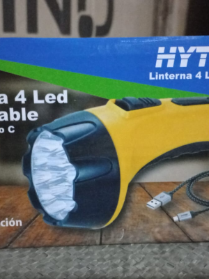 LINTERNA 4 LED EN CAJA HYTOSHY MS804 EAÑ