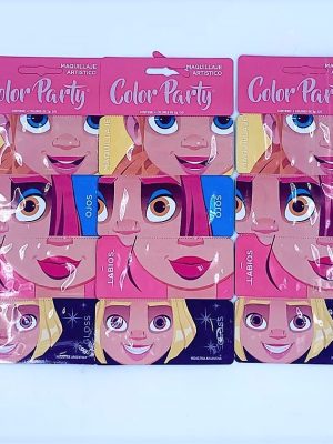 MAQUILLAJE ARTISTICO COLOR PARTY ART MQ HAM