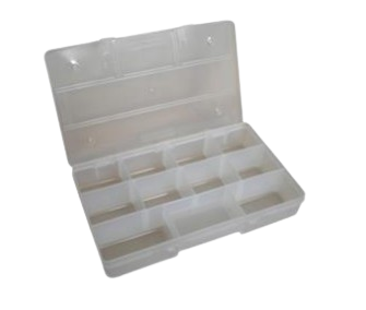 CAJA ORGANIZADORA 11 DIVISIONES 18.7X11.7X4CM ART NORG1 LAN