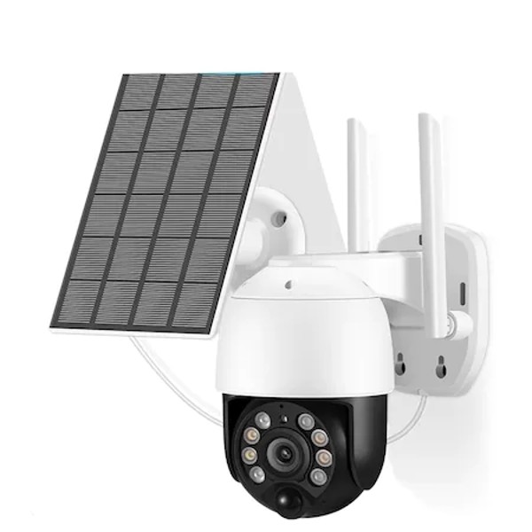 CAMARA DE SEGURIDAD C/CARGA SOLAR Y ROTACION 355º JT8181X