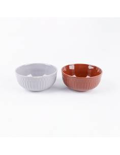 BOWL 450 ML RAYAS VERTICALES  ART IN1011 IAÑ