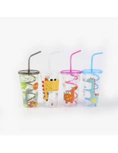 VASO PLASTICO C.SORBETE 600ML ART NS217662Z1 IAÑ