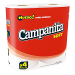 PAPEL HIGIENICO SOFT X4 UND 30M 030-12-04 JAÑ