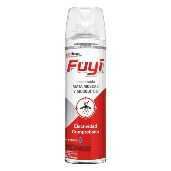 INSECTICIDA FUYI AEROSOL 360ML MOSCAS Y MOSQ. 355356/1601
