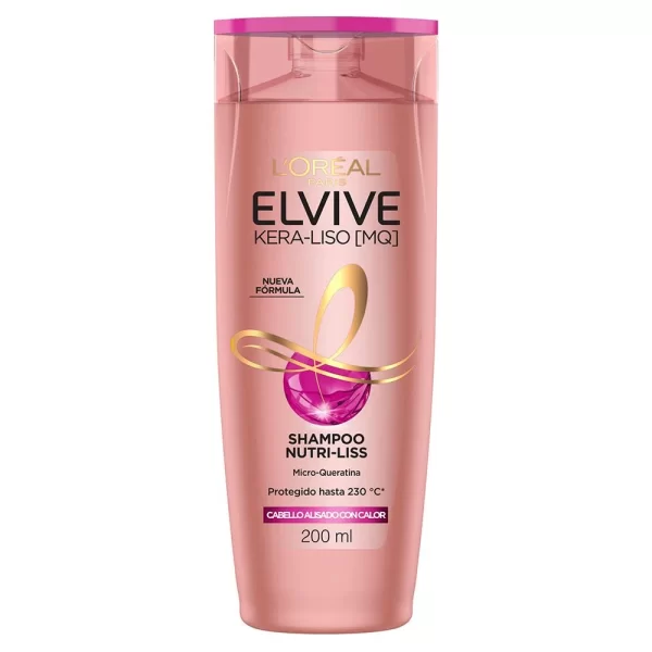 SHAMPOO ELVIVE KERA LISO 200ML ART 3398 JAM
