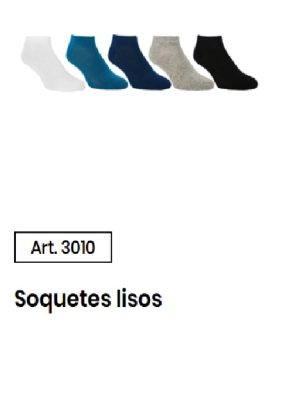 MEDIA SOQUETE CICLISTA INTERMIZZO LISO ART 3010 HAÑ