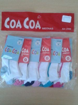 MEDIA COA COA CICLISTA C/LENGUA T0 ART 2100 DAÑ