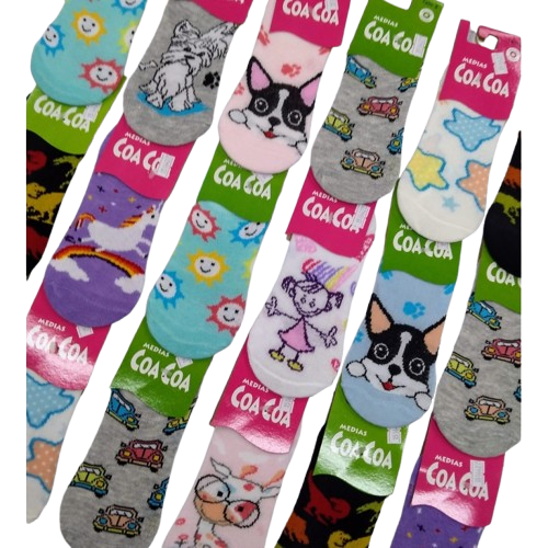 MEDIAS NIÑO PLANTIN INVISIBLE COA COA ART 1090 T3 DAÑ