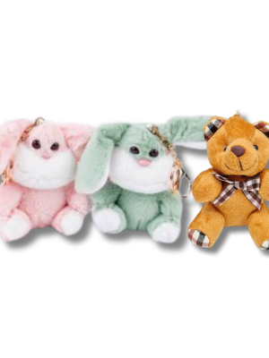 PELUCHE LLAVERO VARIOS MODELOS 10CM ART NS371365 IAÑ