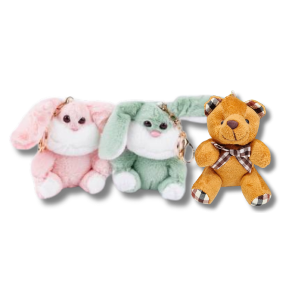 PELUCHE LLAVERO VARIOS MODELOS 10CM ART NS371365 IAÑ