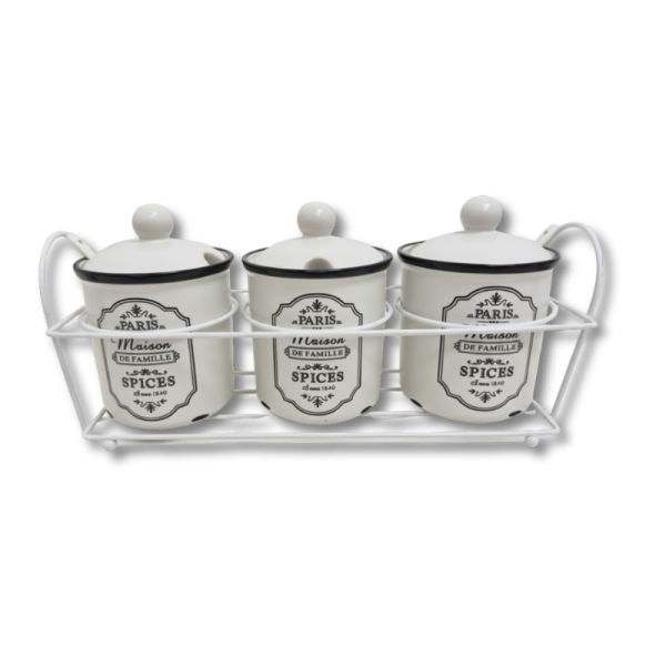 SET X3 ESPECIERO PORCELANA ART 4619651 IAÑ
