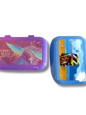LUNCHERA TAPA COLOR PASTEL DECORADA ART KP-920-2 HAÑ
