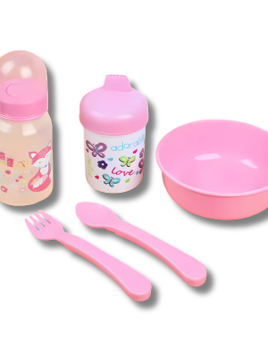 SET DE COMIDA PARA BEBE 5 PCS ART AB-20460 IAÑ