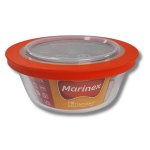 FUENTE MARINEX 600ML REDONDA VIDRIO ART 631211 IAÑ