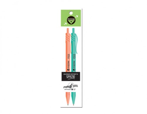 BOLIGRAFOS RETRACTILES X2 TRAZO MEDIO 0,1MM ART BR36PCSAZX2