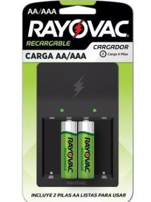 CARGADOR RAYOVAC C2 AA 1350MAH ART PS132 IAN