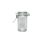 FRASCO DE VIDRIO TAPA CLIP 12X6 DL10479 IAN