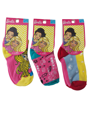 SOQUETE BARBIE TALLE 1 ART MBA 3404/1 CAN