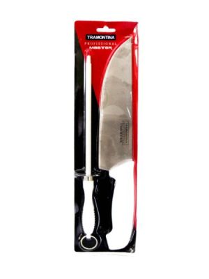 SET CUCHILLO Y CHAIRA ART JP-9020W FAM