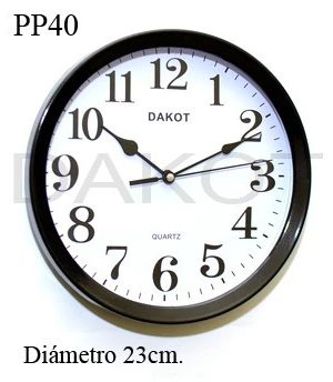 RELOJ PARED ART PP40 CAÑ