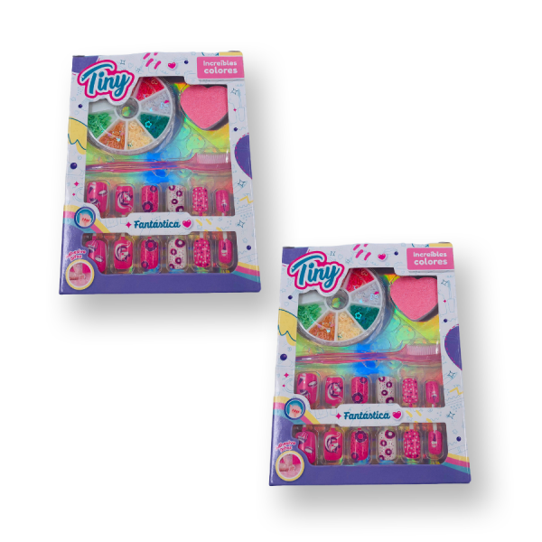 SET DE MANICURA INFANTIL TINY FASHION ART 53822 GAÑ