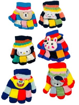 GUANTE INFANTIL VARIOS MOTIVOS 13CM 20290 FAN