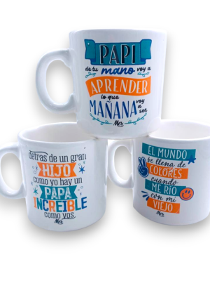 JARRO MUG (TAZA) FELIZ DIA XUNID ART 312 JAÑ
