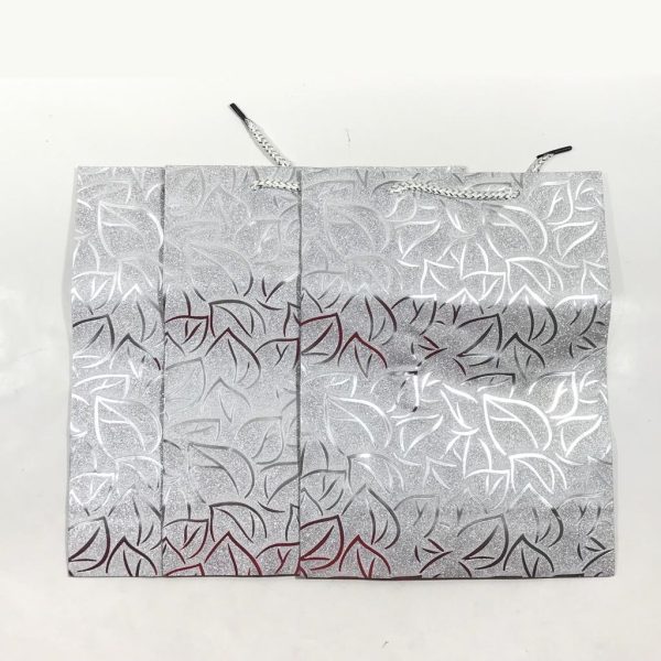 BOLSA DE REGALO PLATEADA 17.5X24CM ART 1385-12 IAL