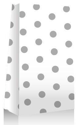 BOLSA LUNARES PLATA X1UNI 12.5X7X24.5 ART BC12LP HAÑ