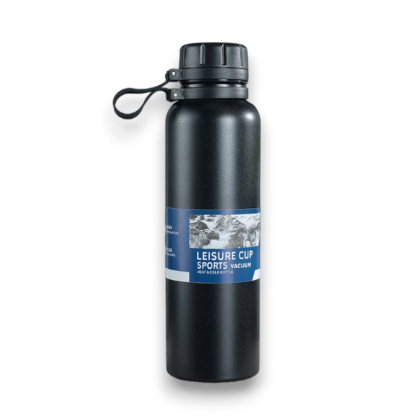 TERMO BOTELLA 1LTS ACERO INOXIDABLE ART 193 BAN