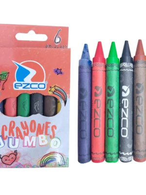 CRAYONES JUMBO X6UNID EZCO 172304 JAN