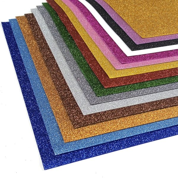 GOMA EVA C/GLITTER 40X60CM XPLANCHA 2024 JAN