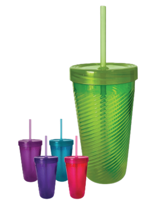 VASO ROCK ESPIRAL C/SORBETE ART KP-943 HAÑ
