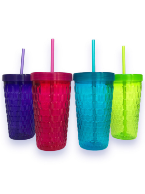 VASO ROCK AMAZON C/SORBETE XUNID ART KP-943-3 DAÑ