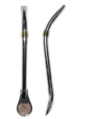 BOMBILLA PALA ANCHA C/VIROLA ACERO INOX 16CM ART 2434 EAÑ