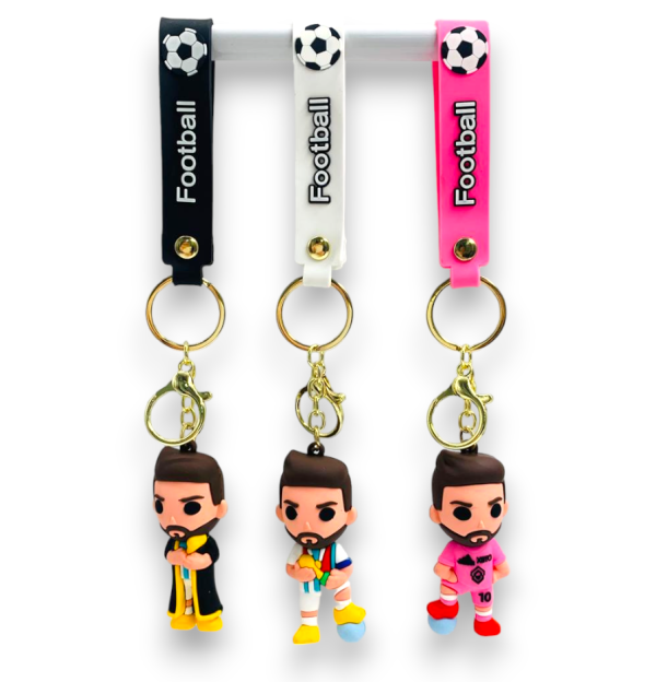 LLAVERO MESSI Y DIBU DE GOMA XUNID GAN