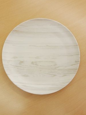 PLATO POSTRE 22CM VETA BLANCA ART 215-94087 DAN