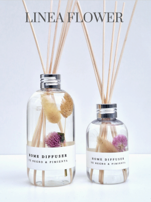 DIFUSOR FLOWERS CON VARILLAS RATAN 125ML ART ZDF125 GAÑ