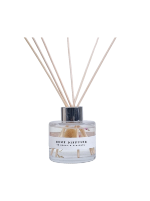 DIFUSOR FLOWERS CRISTAL VARILLAS RATAN 110ML GAÑ