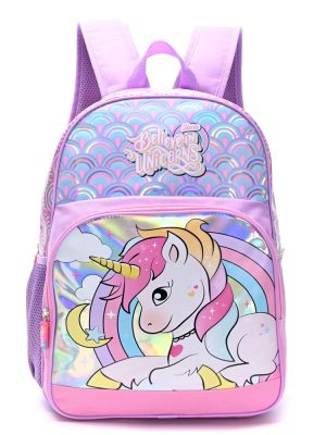 MOCHILA UNICORNIO SEQUINS C/LLAVERO ART 37621 KAN
