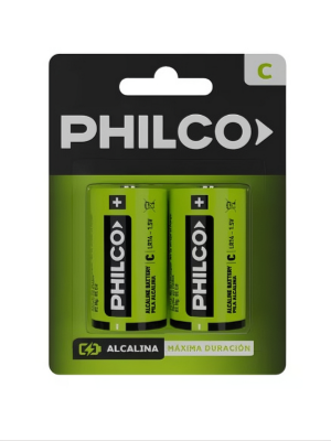 PILAS PHILCO C X2UNID EN BLISTER 94LR14P2C1ADH HAÑ