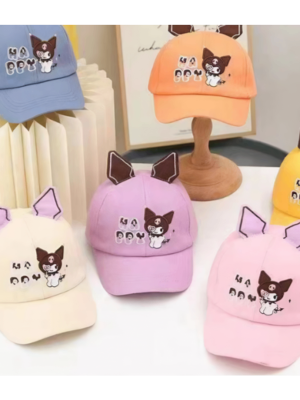GORRA INFANTIL KUROMI C/OREJITAS HE-3058 IAN