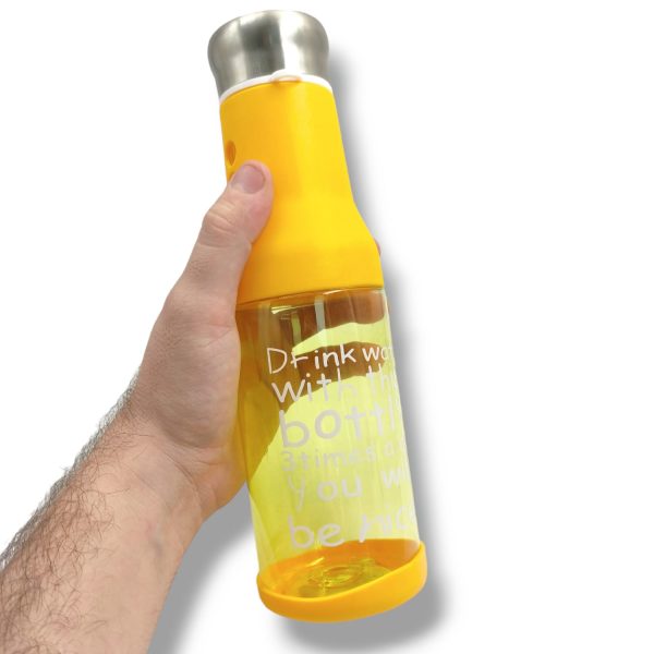 BOTELLA DEPORTIVA PLASTICA 500ML ART 241056 CAN